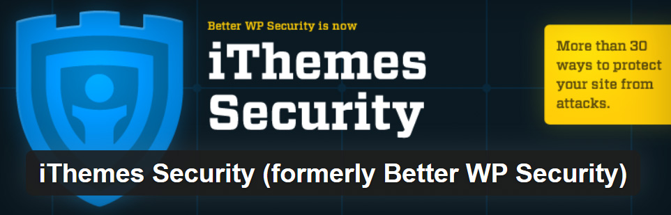 iThemes Security (formerly Better WP Security)